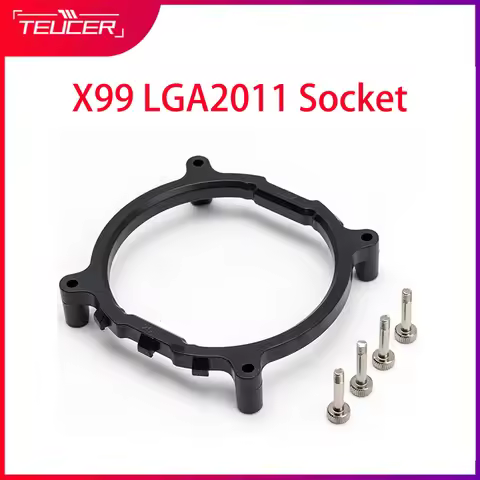 TEUCER X99 LGA 2011 Socket CPU Cooler Base/Holder/Bracket/Plate Suit For Intel X79 X99 X299 Motherbo