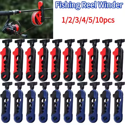 Fishing Reel Winder Sea Rod Casting Line Wrapper Spooler Removable Device Portable Winding Tool Fish