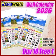[10pcs]Wall Calendar 2026/Horse Calendar/ Horse Calendar Wall Calendar 2026/