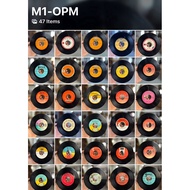 Vintage 45rpm Vinyl Records Box M1-OPM Various Artists