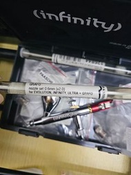 Harder & Steenbeck Infinity 空氣噴筆  3支噴針