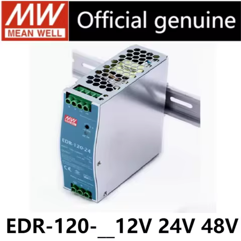 Meanwell EDR-120 12V 10A 120W | EDR-120-12 24V 5A 120W | EDR-120-24 48V 2.5A 120W | EDR-120-48 trasf