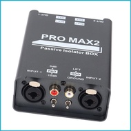 UTAKEE 2 Channel Mixer Sound Isolator Current Sound Noise Mixer Microphones Common