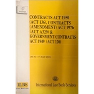 ILBS Contracts Act 1950 (Act 136), Contracts (Amendment) Act 1976 (Act A329) & Government Contracts 