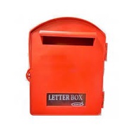 PVC Letter Box (Red) Peti Surat