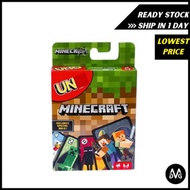 Uno Minecraft Card Game For Friend Family Uno Collection Flex Flip No Mercy Dare Avengers Monopoly P