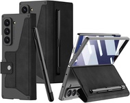 Ốp lưng Galaxy Z Fold 7 có kẹp giữ bút S có thể tháo rời Ốp lưng chống sốc bảo vệ bản lề [Đồ đựng th