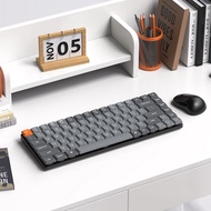 Keychron K3MAX คีย์บอร์ดแบบมีสายและไร้สายแบบมีสาย 3 แบบ ไฟสีขาว ตัวเข็มขัดแบบตั้งได้ สำหรับใช้ในออฟฟ