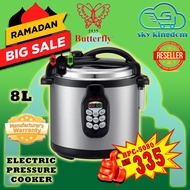 BUTTERFLY 8L Electric Pressure Cooker - BPC-5080