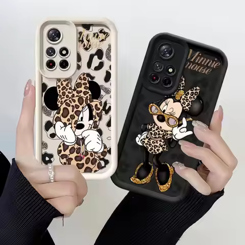 Disney Mickey Minnie Mouse Phone Case for Redmi 12 4G 12C 13C 4G 5G Poco X3 NFC X3 Pro C50 C51 C61 A