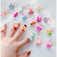 [TIKTOK CHOOSE] Charming Girls Cute Small Ring Rings-DIY Beaded Jewelry Making Kits Adjustable (Rand