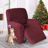 CYBERLINX Recliner Chair Covers, Stretchy Velvet Couch Slipcovers, Thick Stay in Place Form Fitter w