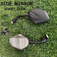 kawasaki barako 175 MOTORCYCLE Side Mirror CARBON SHORT STEM DAHON TYPE  accessories