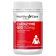 Healthy Care Australia | Viên Nang Mềm Coenzyme Q10 Hỗ Trợ Tim Mạch 150mg 100 Viên