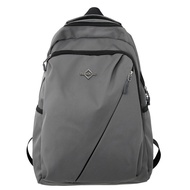 AA18-Womens Backpack Patchwork Color Female Multi-pocket Woman Travel Bag High Quality Schoolbag for