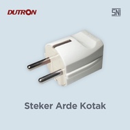 Steker Arde Kotak Kepala Colokan Kotak Dutron SNI Steker Arde Kotak Dutron