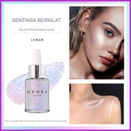 Body Shimmer Oil 30ml Shimmering Body Oil 6 Colors Body Makeup Oil Natural Liquid Illuminator Body H