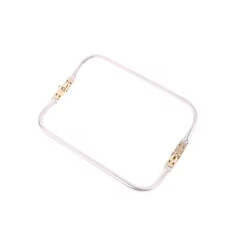 25x9.5cm Bag Frame For Purse Doctor Purse Frame Metal Aluminium Tube Frame Bag Handle Accessories Cl