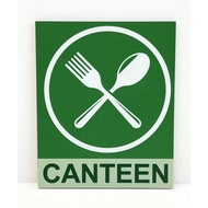 CANTEEN Signage