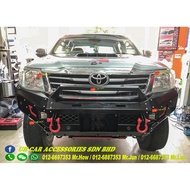 Toyota hilux vigo revo revo rocco 2012-2020 front bumper depan bumper bull bar metal (READY STOCK)