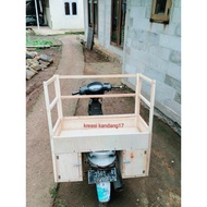 Small coffee cart jumbo size motorcycle coffee cart/ 90, 9, 85, 40 cm