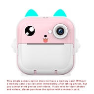 Children Print Camera Thermal Printer 2.4 inch IPS Screen Kid Digital Photo Camera support TF Card S
