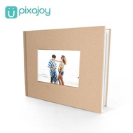 8.5" x 11"/ 11" x 8.5" Debossed Hardcover Photo Book 40pgs by Pixajoy Photobook