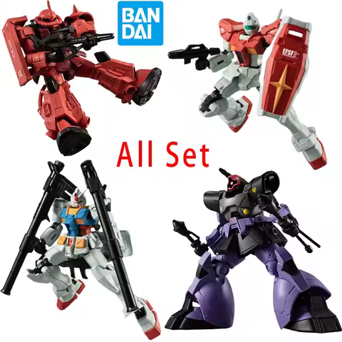 Mobile Suit Gundam Bandai G FRAME U.C. 0079 MEMORIAL SELECTION Action Figures Dom Zaku GM RX-78-2 Ro