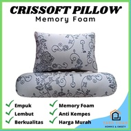 Crissoft Pillow Soft Hotel Bolster Pillow Material Memory Foam Latest Original Water Foam