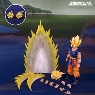 Bandai | Dragon Ball Z Goku Action Figure Demoniacal Fit Rage Awakening Battle Damage Shf Collectibl