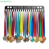 JEREMY Medal Display Rack, Large Capacity Sturdy Award Hanger Holder, Wall Decor Black Wall Mounted 