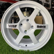 Sport RIm Rays TE37A - 15x7jj 4x100 ET35 White