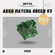 [READY STOCK] Akko Matcha Green V3 Pro Linear Switch for Mechanical or Gaming Keyboards - Linear
