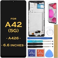 Penggantian Skrin LCD Display Touch Digitizer Assembly untuk Samsung Galaxy A42 5G 2020 SM-A426 A426