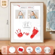 Hand and Foot Print Baby Photo Souvenir Baby Hand and Foot Print Handprint Hand and Foot Print Mud N