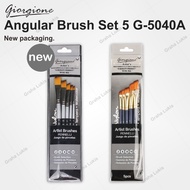 Giorgione Angular Brush Giorgione Brush/ Set 5 G-5040A Paint Brush