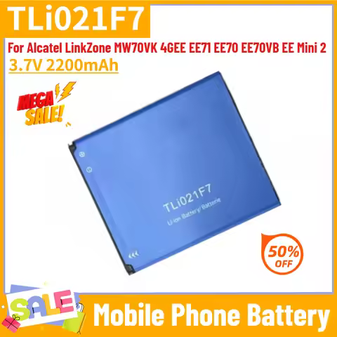 TLi021F7 Battery for Alcatel LinkZone EE71 MW70VK 4GEE EE70 EE70VB EE Mini 2 Mobile Phone Replacemen