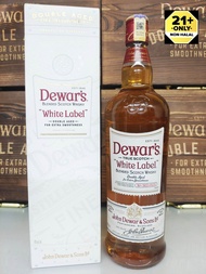 Dewars White Label Double Age For Extra Smoothness Scotch Whisky  (big) 💯 Original Ready Stock