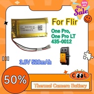 520mAh Thermal Camera Battery SDL702035, LF602035-02 For Flir One Pro, One Pro LT, 435-0012