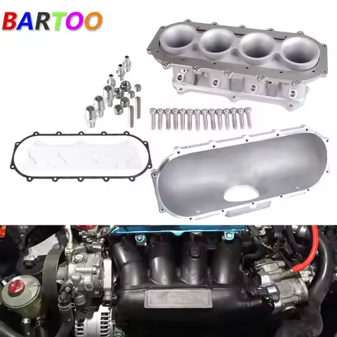 Bartoo-Ultra Race Intake Manifold Kit For 02-05 Civic Si Honda Acura 02-06 RSX/ RSX Type S K20A/K20A