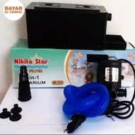 Complete Set of Aquarium Filters, Complete Set of Aquarium Blowers