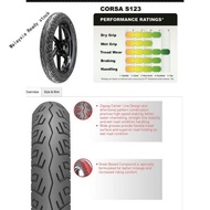 High quality✘♗▨Corsa S123 tayar tubeless tyre 70/90-17 80/90-17 90/70-17 90/90-17 100/70-17 110/70-17 120/70-17 130/70-1