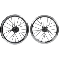 Alloy Wheelset 16 Inch Bicycle Wheels Double Layer Alloy Rim V Brake 20 Holes WS-640