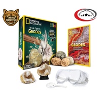 [PRE-ORDER] National Geographic Break Open 4 Geodes Kit – STEM Science Gift for Kids with Goggles, S