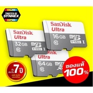 แท้100% Sandisk Micro SD Card Class10 16GB 32GB 64GB 128GB 80MB/s โทรศัพท์ มือถือ กล้องติดรถยนต์ กล้