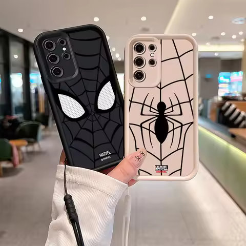 Marvel Spider-Man LOGO For OPPO Realme GT6 3 13 12 11 9 8 C75 C67 C65 C63 C55 C53 C35 C33 C31 C30 C2