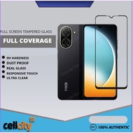 Tempered Glass FULL Glue Screen Protector POCO C85 C71 C75 C65