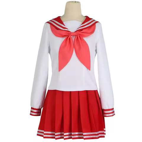 LUCKY Anime Unisex Cos Izumi Konata Cosplay Costume Halloween Fashion Uniform Custom Size