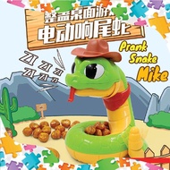 Electric Prank Snake Board Game 2 Players With Sound Board Game Family Friends Children Toy Y333-79 