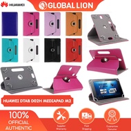 Huawei Dtab D-02H D02 Mediapad M2 tablet Leather Flip Casing 360 Rotating Rotary Case Standing Cover